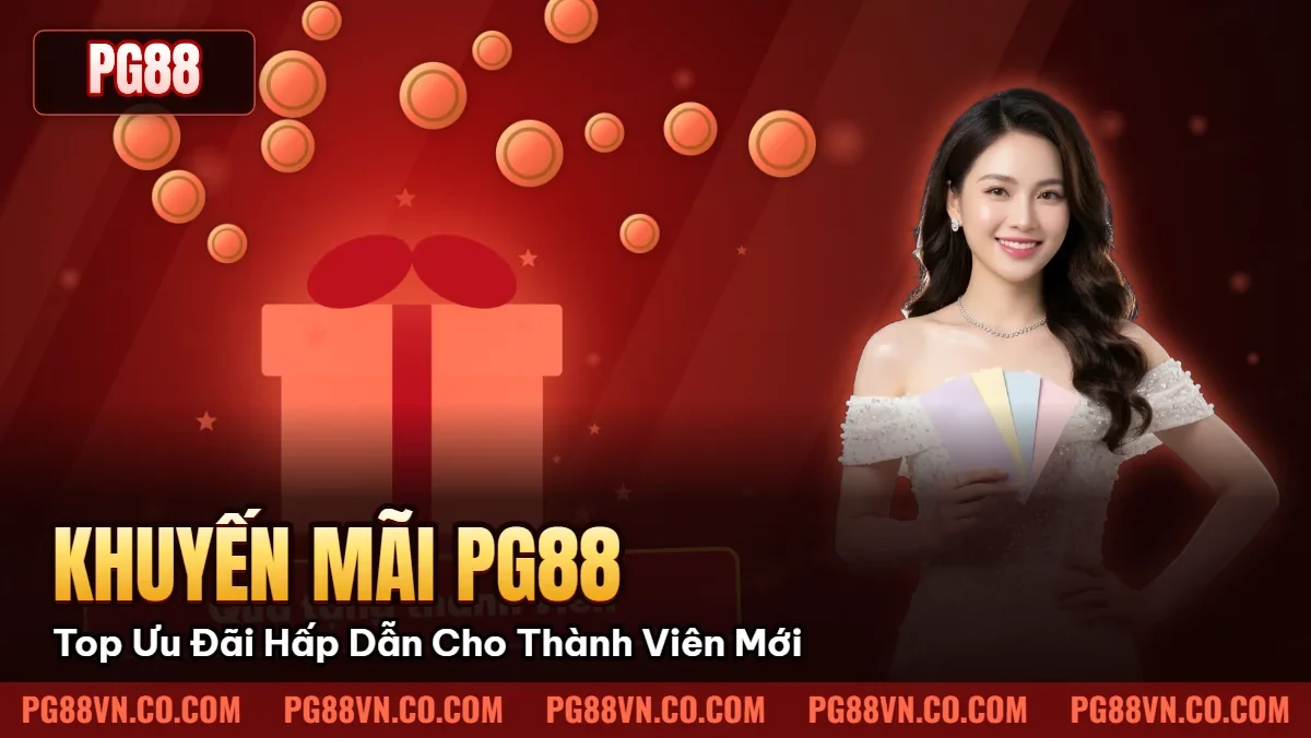 Khuyến Mãi Pg88: Top Ưu Đãi Hấp Dẫn Cho Thành Viên Mới