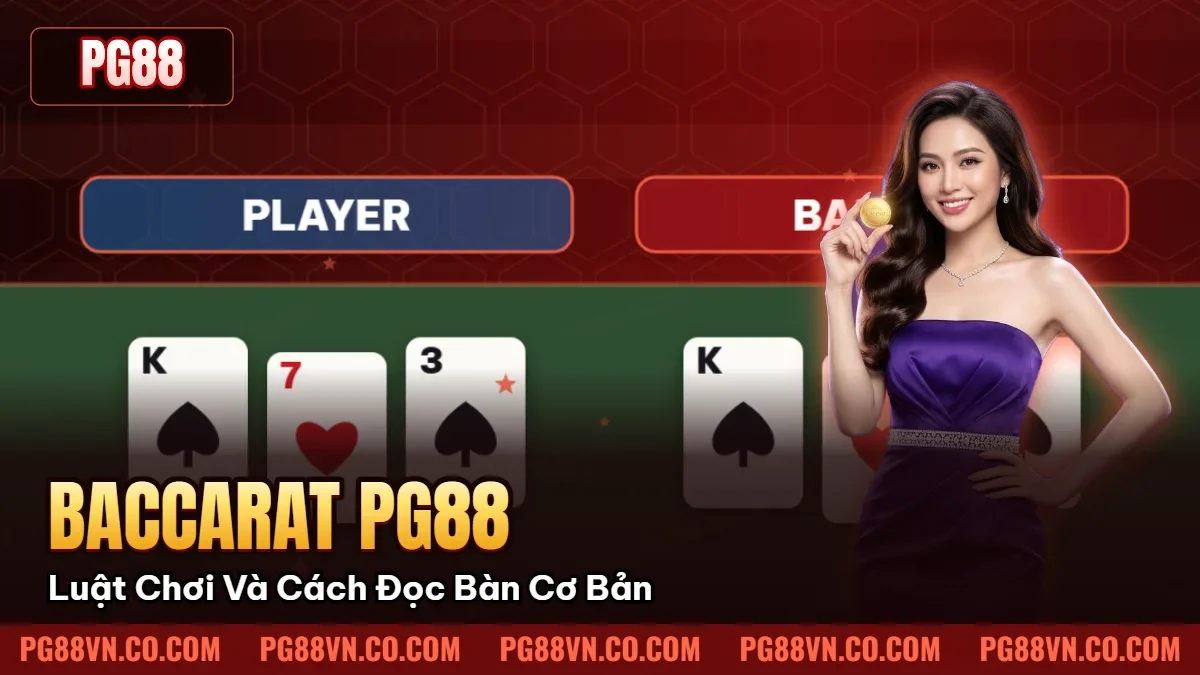 Baccarat PG88 – Luật Chơi Và Cách Đọc Bàn Cơ Bản